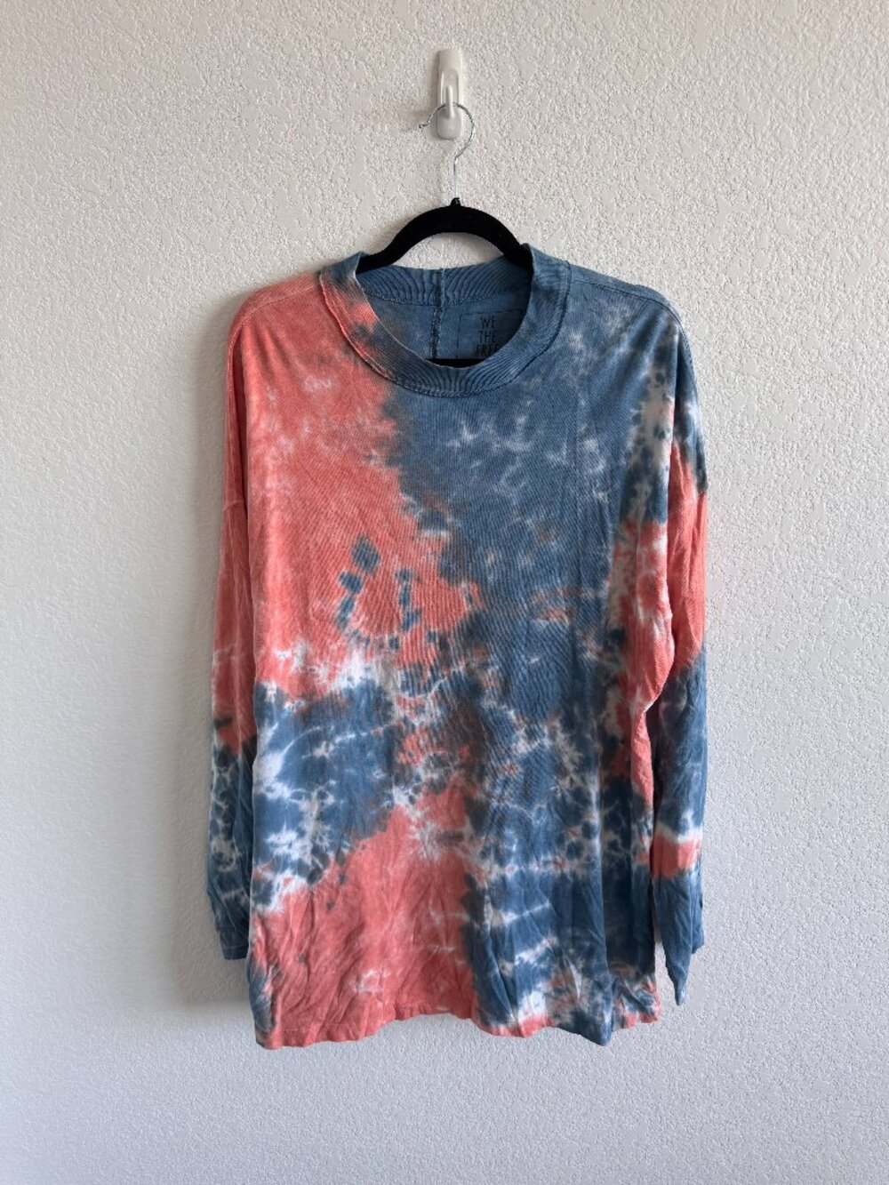We The Free women's long sleeve tie-dye top